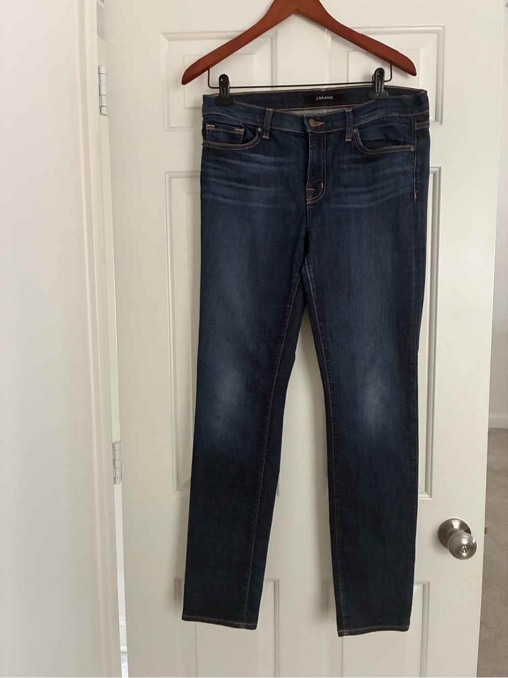 J Brand Dark Indigo Skinny Jeans